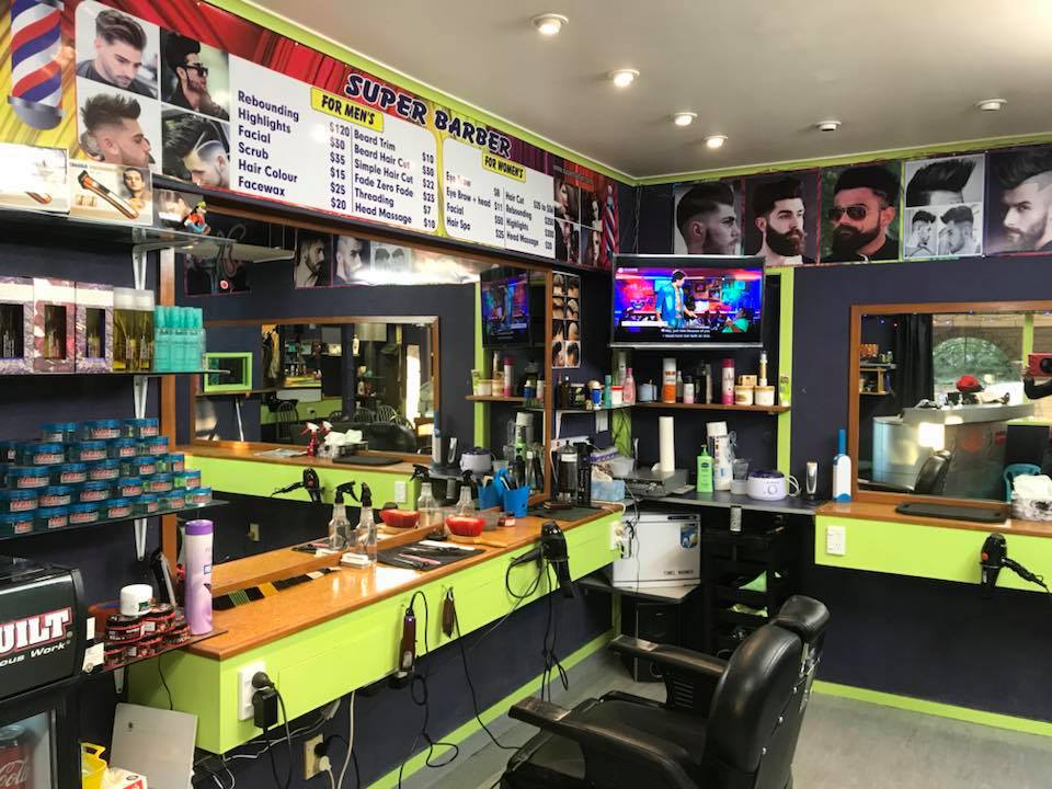 Logo of Super Barber & hair Salon