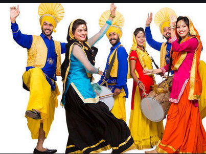 Logo of Bhangra and giddha